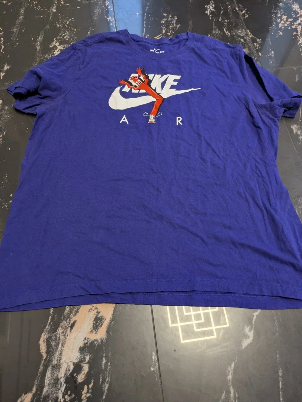 Nike Air Inflatable Wacky Tube Man Graphic T-shirt Size XXL